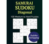Samurai Sudoku Diagonal 100 Medium to Hard Puzzles