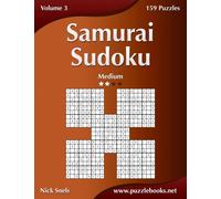 Samurai Sudoku - Medium - Volume 3 - 159 Puzzles