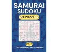 Samurai Sudoku Puzzle Book for Adults: Hours of Brain-Training Fun Across 5 Overlapping Grids ~ Vol. 1 (Samurai Sudoku Challenge Vol. 1 - 3)