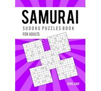 Samurai Sudoku Puzzles Book for Adults (Level Easy): Activity Magic Squares or Games Brain