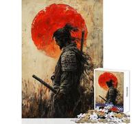 Samurai Sunset Duel Puzzles for Adults 1000 Puzzles Great Gifts for Games Precision Cutting DIY Toys for And from 14 Years And over size 38x26cm