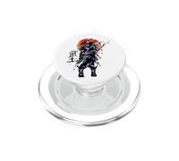 Samurai Sunset Japanese Warrior Anime Sword Katana Bushido PopSockets PopGrip for MagSafe