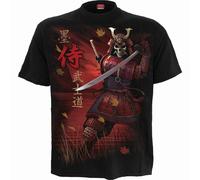 Samurai T-Shirt Spiral Direct Black 4XL