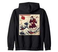 Samurai Teacher Grading Wave Of F F F Papers Zip Hoodie