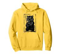 Samurai Tiger Warrior Ink Artwork Tiger Samurai Pullover Hoodie