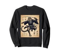 Samurai Tiger Warrior Vintage Japanese Character Anime Japan Sweatshirt
