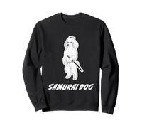 Samurai Toy Poodle | Funny Katana Warrior Dog Sweatshirt