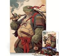 Samurai Turtle Jigsaw Puzzle 1000 Piece for Adults Intellect Toy Soothing Fun Precise Cut (38x52cm)