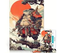Samurai Turtle Jigsaw Puzzles for Teenagers 1000 Piece Mind Challenge Toy Relaxing Fun Precise Cut Festive Gift (50x75cm)