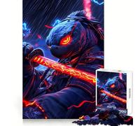 Samurai Turtle Warrior Animal 1000 Piece Jigsaw Puzzles for Adults Teenagers Recall Build Slow Enjoy Exact Cut Art Collectible (38x26cm)