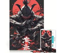 Samurai Warrior Armor 1000 Piece Jigsaw Puzzle for Adults Smart Reason Toy Home Enjoy Sharp Edge Santa Wish Item (38x26cm)
