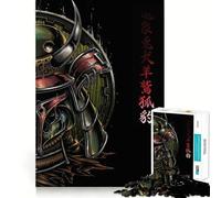 Samurai Warrior Armor Jigsaw Puzzle 1000 Piece for Teenagers Strengthen Recall Calm Relax Quality Edge Perfect Present (38x26cm)