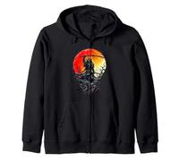 Samurai Warrior Artwork Zip Hoodie