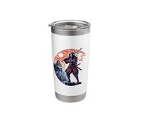 Samurai Warrior Bushido Code Japanese Swordsmen Stainless Steel Insulated Tumbler