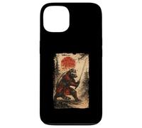 Samurai Warrior Honey Badger Japanese Vintage Graphic Humor Case for iPhone 13