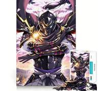 Samurai Warrior in Armor Puzzle for Teenagers 1000 Pieces Mind Exercise Toy Gentle Relax Design Assembly Xmas Surprise (38x52cm)