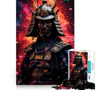 Samurai Warrior Jigsaw Puzzle 1000 Piece for Teenagers Strengthen Recall Calm Relax Quality Edge Perfect Present (38x26cm)