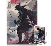 Samurai Warrior Katana 1000 Piece Puzzle For Adults Play And Learn Smart Activity Unique Heartfelt Celebration Gift Size 38x52cm