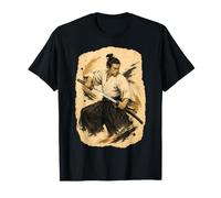Samurai Warrior Katana Japanese Bushido Art Code T-Shirt
