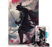 Samurai Warrior Katana Jigsaw Puzzles for Adults1000 Pieces Clear Logic Toy Leisure Time Perfect Cut Creative Gift (38x26cm)