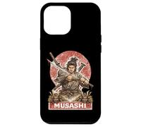 Samurai Warrior Musashi, Japanese Sword Fighter Case for iPhone 12 Pro Max