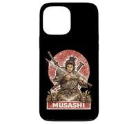 Samurai Warrior Musashi, Japanese Sword Fighter Case for iPhone 13 Pro Max