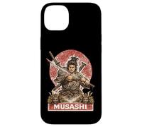 Samurai Warrior Musashi, Japanese Sword Fighter Case for iPhone 14 Plus