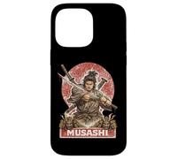 Samurai Warrior Musashi, Japanese Sword Fighter Case for iPhone 14 Pro Max