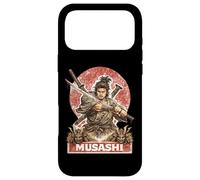 Samurai Warrior Musashi, Japanese Sword Fighter Case for iPhone 17 Pro Max