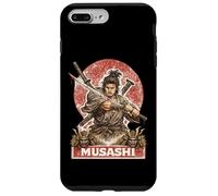 Samurai Warrior Musashi, Japanese Sword Fighter Case for iPhone 7 Plus/8 Plus