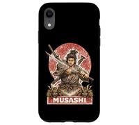 Samurai Warrior Musashi, Japanese Sword Fighter Case for iPhone XR