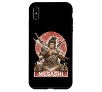 Samurai Warrior Musashi, Japanese Sword Fighter Case for iPhone XS Max