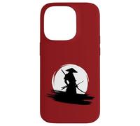 Samurai Warrior Ninja Katana Silhouette Japanese Sunset Art Case for iPhone 14 Pro