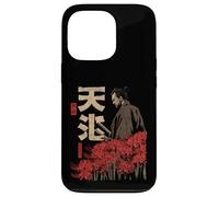 Samurai Warrior Red Spider Lily Flower Anime Otaku Japanese Case for iPhone 13 Pro