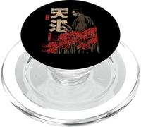 Samurai Warrior Red Spider Lily Flower Anime Otaku Japanese PopSockets PopGrip for MagSafe