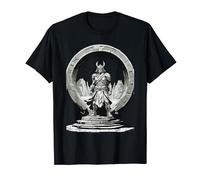 Samurai Warrior Steps through a Stargate portal T-Shirt
