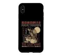 Samurai Warrior "The Last Sushi" Japanese Ukiyo-e Streetwear Case for iPhone XS Max