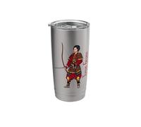 Samurai Warrior Tomoe Gozen Stainless Steel Insulated Tumbler