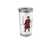 Samurai Warrior Tomoe Gozen Stainless Steel Insulated Tumbler