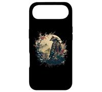 Samurai Warrior With Katana Mount Fuji Cherry Blossom Art Case for iPhone Air