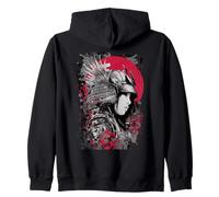 Samurai Warrior Zip Hoodie