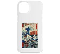 Samurai Warriors Great Wave Japanese Ukiyo-e Katana Bushido Case for iPhone 14 Plus