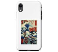 Samurai Warriors Great Wave Japanese Ukiyo-e Katana Bushido Case for iPhone XR