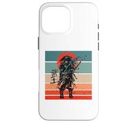 Samurai Warriors, Japanese Swordsman, Yasuke Black Case for iPhone 16 Pro Max