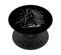 Samurai Wind Spirit Leaves PopSockets Adhesive PopGrip