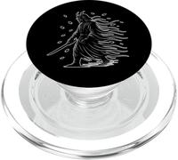Samurai Wind Spirit Leaves PopSockets PopGrip for MagSafe