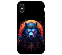 Samurai Wolf Case for iPhone X/XS