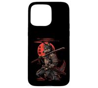 Samurai Wolf Japanese Kanji Samurai Warrior Wolf Case for iPhone 15 Pro Max