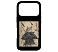 Samurai Wolf, Japanese ukiyo-e Warrior Ninja Wolf Anime Case for iPhone 17 Pro