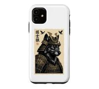 Samurai Wolf Japanese Warrior Armor Feudal Japan Kabuto Case for iPhone 11